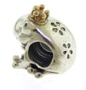 Pandora Two Tone Frog Charm
