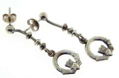 Vintage Seed Pearl Moon and Star Necklace