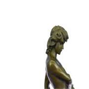 Lion Victory Bronze Figurine