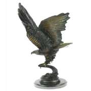 Eagle Catch Fish Bronze Sculpture