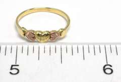 14KT Beverly Hills Gold Heart Ring