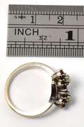 White Gold Ruby & Diamond Ring