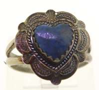 Vintage Lapis Sterling Ring