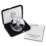 1999 Proof Silver Eagle, OGP