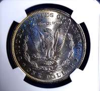 1884-O Morgan Silver Dollar, MS64 NGC