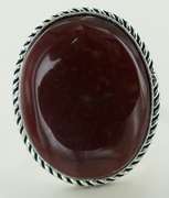 Silver and Natural Stone