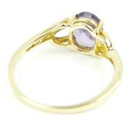 Vintage 14K Amethyst Ring, Size 6.5