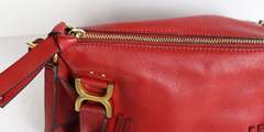 Chloe Medium Marcie Red Handbag