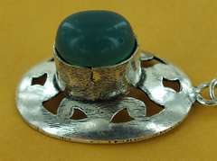 Silver and Natural Stone