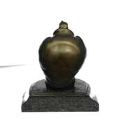 Vulture Bronze Sculpture on Marble Base Figurine