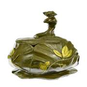 Jewelry Box Bronze Figurine