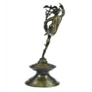 Hermes Elegant Male Nude Mercury Bronze Statue