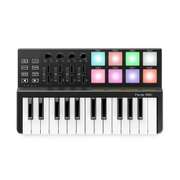 Mini Portable 25-Key USB Keyboard Drum Pad