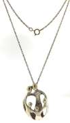 Sterling Silver Family Mothers Necklace