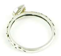 Silpada Sterling Synthetic Polki Diamond Ring, Size 8