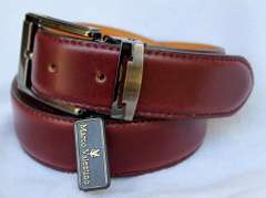 Classy Fine Quality Leather Belt, Made In Italy