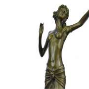 Theatre Movie Actress Bronze Figurine