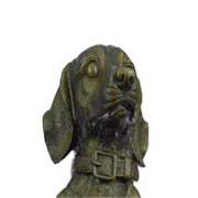 Pup Hush Puppy Dog Bronze Sculpture
