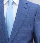 New Arrival, Wool, Linen & Silk blend suit, Made in Italy