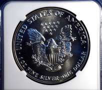 1990 MS69 Silver Eagle NGC