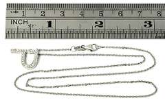 P Initial Pendant Necklace with Diamonds in 14K WG