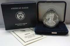 2011 Proof Silver Eagle, OGP