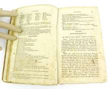 1824 Ingersoll's English Grammar Antique Book