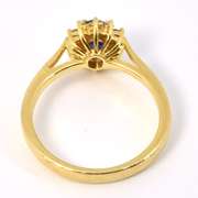 Classic Sapphire & Diamond Ring