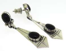 Vintage Seed Pearl Moon and Star Necklace