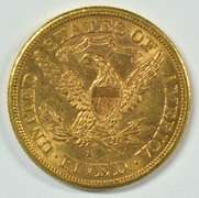 Flashy BU 1880-S US $5 Liberty Gold Piece