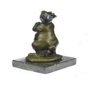 Mini Easter Bunny Bronze Sculpture