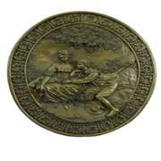 Forgive Me Bronze Wall Plaque Sculpture