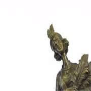 Feather Gown Bronze Sculpture