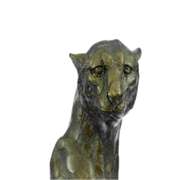 Cheetah Cougar Wild Life Bronze Sculpture