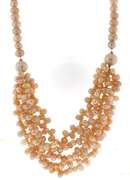 Pink Fresh Water Pearl Necklace