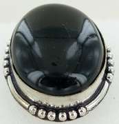 Silver and Natural Stone