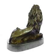 African Lion King of Jungle Edition Bronze Sculpture