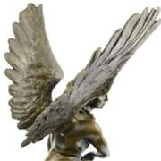Becquerel Nude Angel Bronze Sculpture