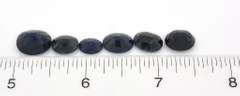 Glittering set of 25.32CTW Mixed Loose Sapphires