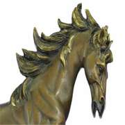Racing Horse the Final Furlong Bronze Sculpture