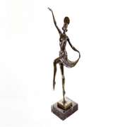 Dancer Ballerina Bronze Sculpture