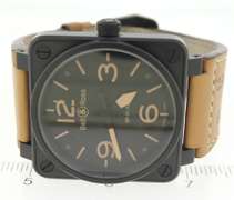 Bell & Ross Aviation Heritage Black 46mm Watch