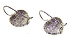 Vintage 925 sterling silver drop earrings