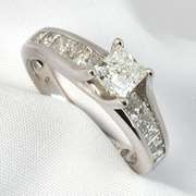 Gorgeous 1.75 TW Diamond Ring in 14K White Gold
