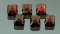 Ravishing wine red 13.63ct untreated Garnet set