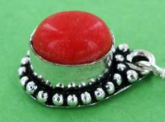 Silver and Natural Stone