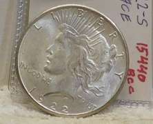 1922-S Peace Dollar almost Uncircul
