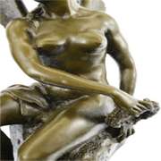 Becquerel Nude Angel Bronze Sculpture