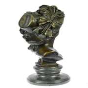 Nude Sexy Girl Bronze Figurine