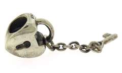 Vintage Seed Pearl Moon and Star Necklace